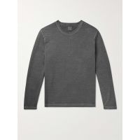 Stretch-Linen and Cotton-Blend Sweatshirt