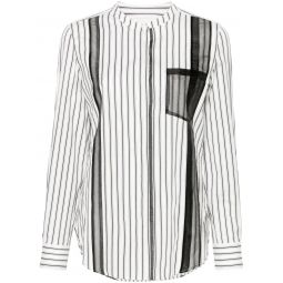 Classic Tailored Band Collar Top