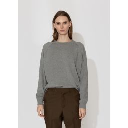 Knit Sweatshirt - Mid Grey