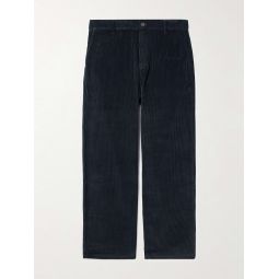 Vali Straight-Leg Cotton-Corduroy Trousers