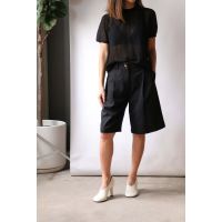 Swan Tailored Shorts - Black