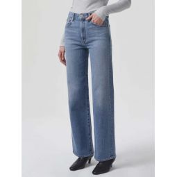 Harper Jean Mid Rise Relaxed Straight - Flash