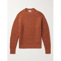 Slim-Fit Ribbed Wool and Silk-Blend Sweater