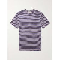 Lewis Striped Linen and Cotton-Blend Jersey T-Shirt