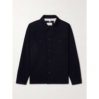 Cashmere-Twill Shirt Jacket
