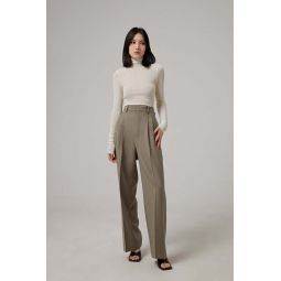 STRAIGHT FIT TROUSERS - Multi