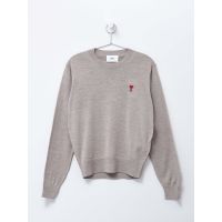 RED ADC SWEATER - LIGHT BEIGE