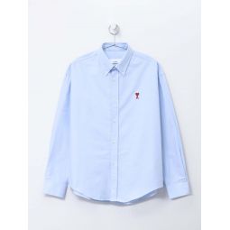 Boxy Fit Shirt - Sky Blue