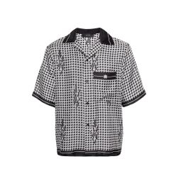 Houndstooth Bowling Shirt