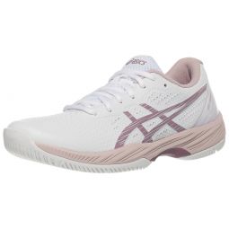 Asics Gel Game 9 White/Dusty Mauve Womens Shoes