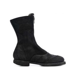 GUIDI 310 Women WZ_RC Woven Front Zip Army Boots