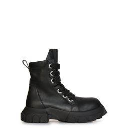 RICK OWENS Men Jumbo lace Laced up Bozo Tractor Boots
