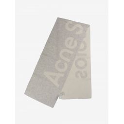 ACNE STUDIOS Unisex Logo Jacquard Scarf