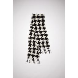 ACNE STUDIOS Unisex Houndstooth Scarf