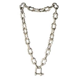 PARTS OF FOUR Charm Chain Choker (45cm, Extra Small Deco Links, AS)