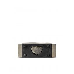 PARTS OF FOUR Plate Ring Single (0.6 CT, Diamond Fragment, 9mm, MA+KA+FRDIA)