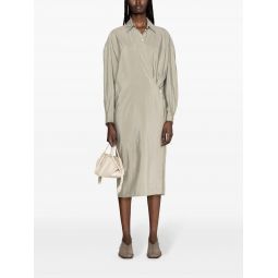 LEMAIRE Women Straight Collar Twisted Dress