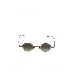 RIGARDS X ZIGGY CHEN Pure Titanium Clip-on Sunglasses Vintage Bronze+Antique Gold/Grey GR+Green GR Lens/Vintage