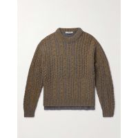 Kaphael Cable-Knit Wool-Blend Sweater