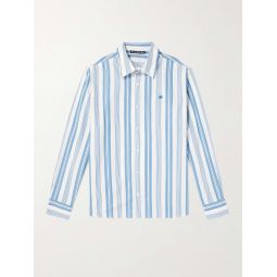 Sarlie Striped Cotton-Poplin Shirt