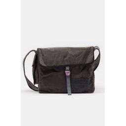 Messenger Bag in Grey/Black