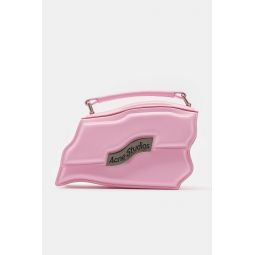 Distortion Wavy Mini Bag in Pink