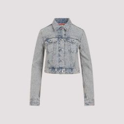 Cotton Jacket - Blue/Beige