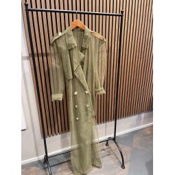 Tulle Trench - Green