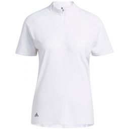 adidas Womens Mock Neck Golf Polo Shirt - ON SALE
