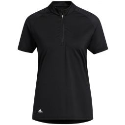 adidas Womens Mock Neck Golf Polo Shirt - ON SALE