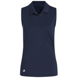 adidas Womens Ultimate365 Solid Sleeveless Golf Polo Shirt - ON SALE