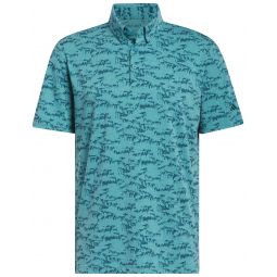 adidas Go-To Printed Golf Polo Shirt - ON SALE