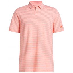 adidas Go-To Striped Golf Polo Shirt - ON SALE