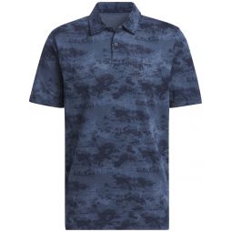 adidas Go-To Printed Mesh Golf Polo Shirt 2024