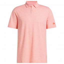 adidas Go-To Striped Golf Polo Shirt - ON SALE