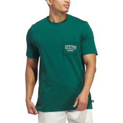 adidas Greenskeeper Graphic Pocket Golf T-Shirt