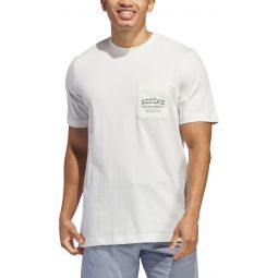 adidas Greenskeeper Graphic Pocket Golf T-Shirt