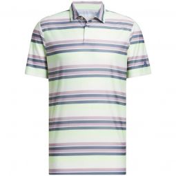 adidas Ultimate365 HEAT.RDY Stripe Golf Polo Shirt 2024
