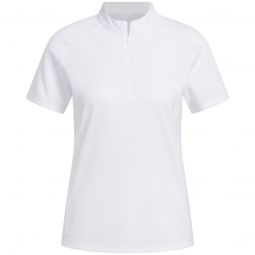 adidas Womens Textured Golf Polo Shirt - ON SALE
