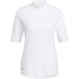 adidas Womens Essentials Mock Golf Polo Shirt - ON SALE