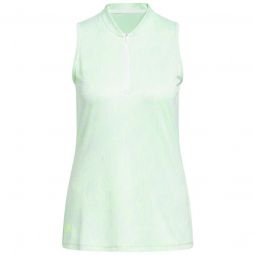 adidas Womens Essential Sleeveless Golf Polo Shirt - ON SALE