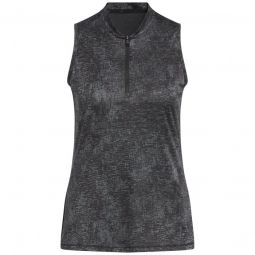 adidas Womens Essential Sleeveless Golf Polo Shirt - ON SALE
