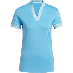 adidas Womens Ultimate365 Printed Golf Polo Shirt 2024