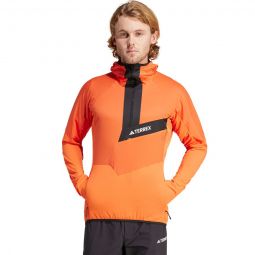Techrock Ultralight 1/2-Zip Hooded Fleece Jacket - Mens