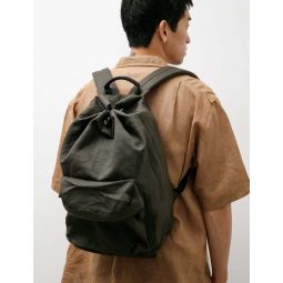 Medium Linen Backpack DC - Khaki