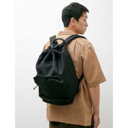 Medium Linen Backpack DC - Black