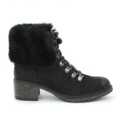 Aetrex Brooklyn Weather-Friendly Fur Lace Up Boot - Womens