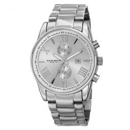 Our Products Quartz Silver Dial Mens Watch