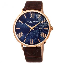 Waves Blue Dial Mens Watch