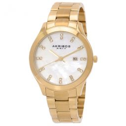 Mother of Pearl Gold-tone Ladies Watch